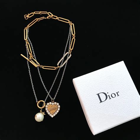 custom dior necklace|Dior necklace fake.